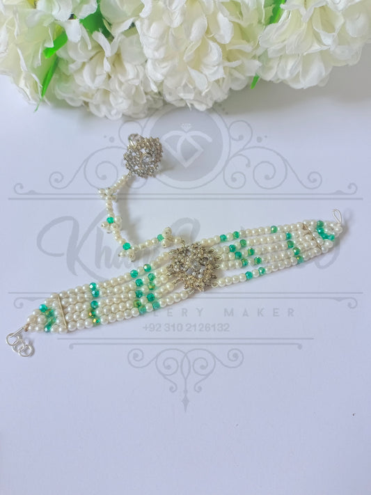 KASTING WHITE & C GREEN COLOR HANDPICE