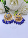 KUNDAN WHITE & BLUE COLOR TOPS