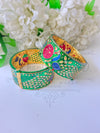 KUNDAN MULTI COLOR MENA BANGLE