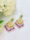 KUNDAN MULTI COLOR EARRING