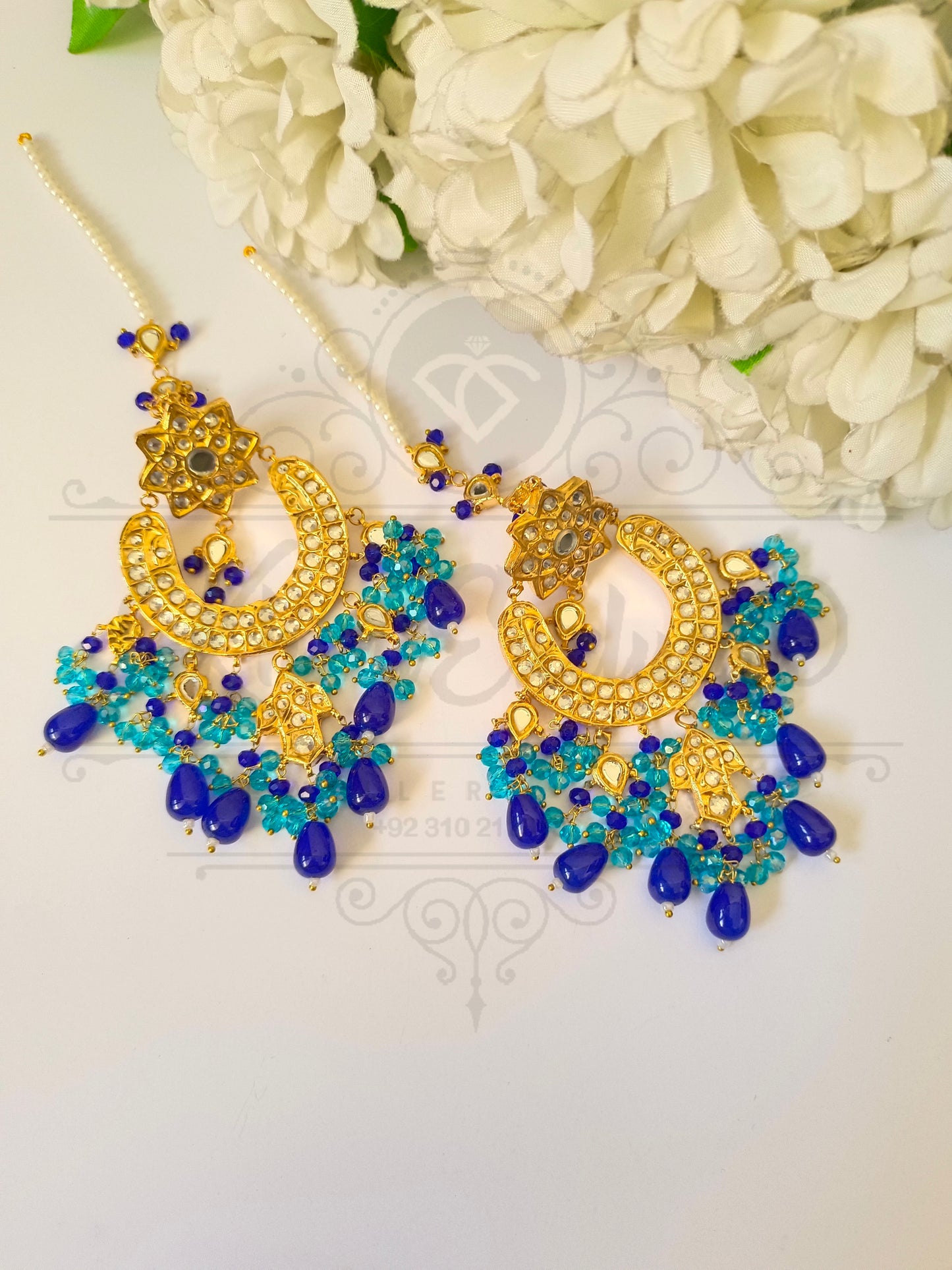 KUNDAN MULTI COLOR EARRING