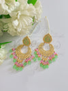 KUNDAN MULTI COLOR EARRING